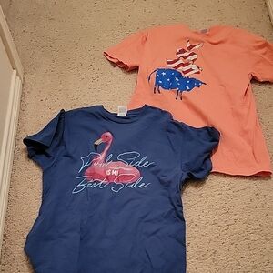 Womens set of summer shirts